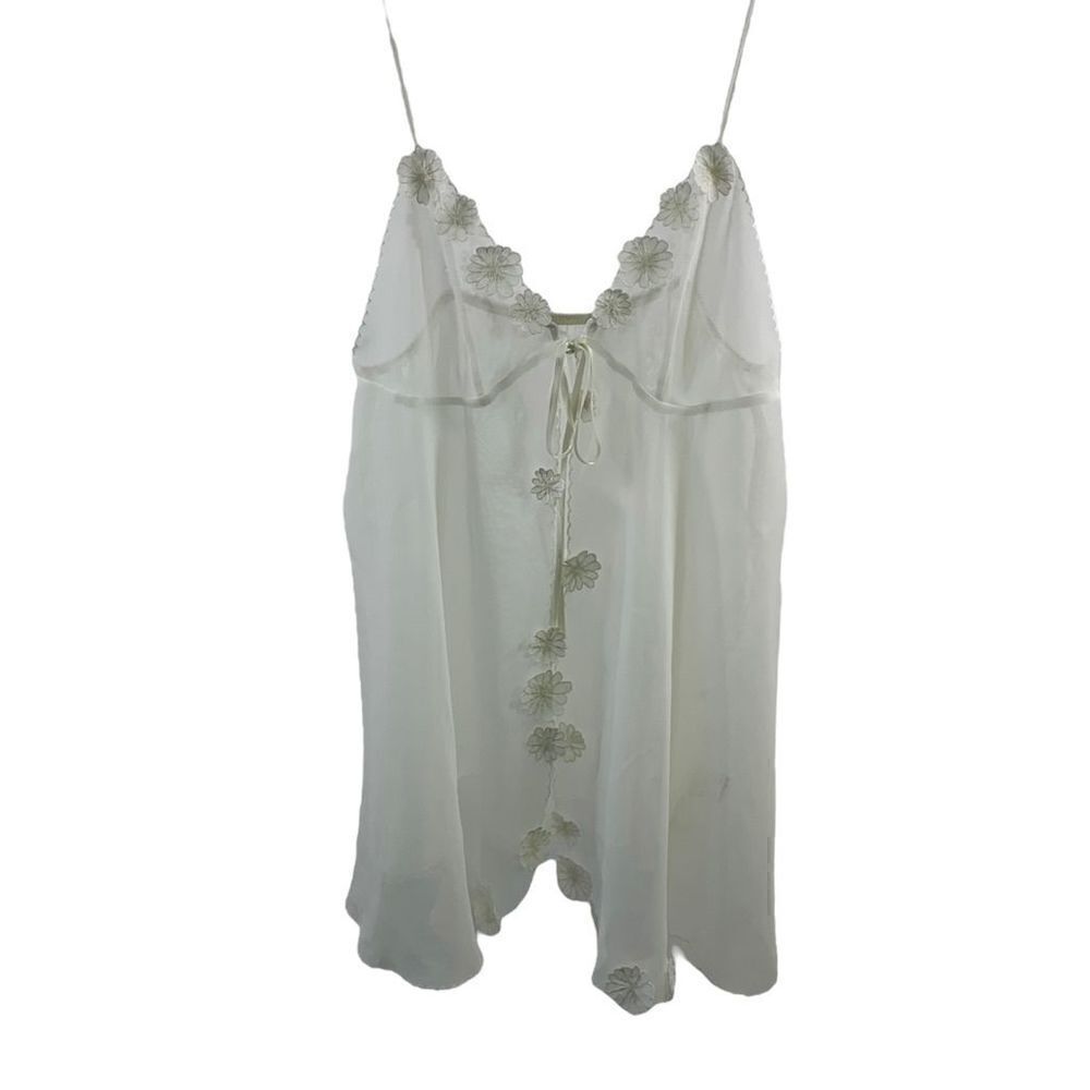 La Senza Ivory Sheer Baby Doll Size 40 (M US)